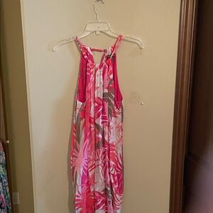 Tommy Bahama Pink and White Dress